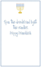 Menorah Holiday Cards (Set of 60)